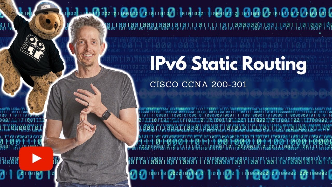IPv6 Static Routing | Cisco CCNA 200-301