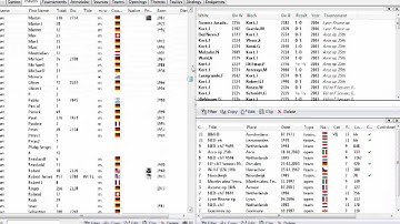 ChessBase and Fritz - search mask tips; the importance of resetting the search mask