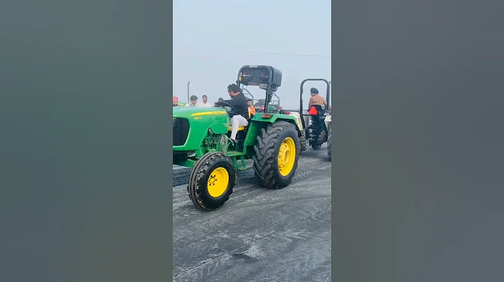 John deere 5045d vs New holland 3630 #shorts