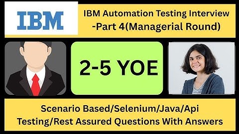 Ervaring met sollicitatiegesprekken voor automatiseringstesten | Real-time QA & SDET-gespreksvoor...