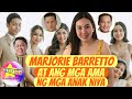 MARJORIE BARRETTO at ang mga AMA ng mga ANAK niya