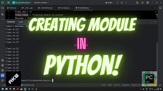 22.Creating modules in python