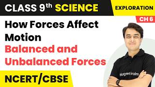 Balanced and Unbalanced Forces - How Forces Affect Motion | Class 9th Science | Chapter 6 | CBSE