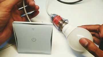 Wifi Smart Touch Switch Works With Alexa and Google  Home Automation