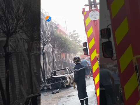 حريق ضخم يلتهم محلات تجارية في قلب البليدة اكسبلور الجزائر  عاجل ترند بليدة