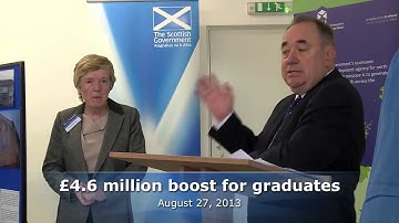 £4.6 million boost for graduate recruitment & internships