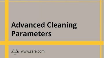 Advanced Cleaning Parameters in the Snapper and AnchoredSnapper