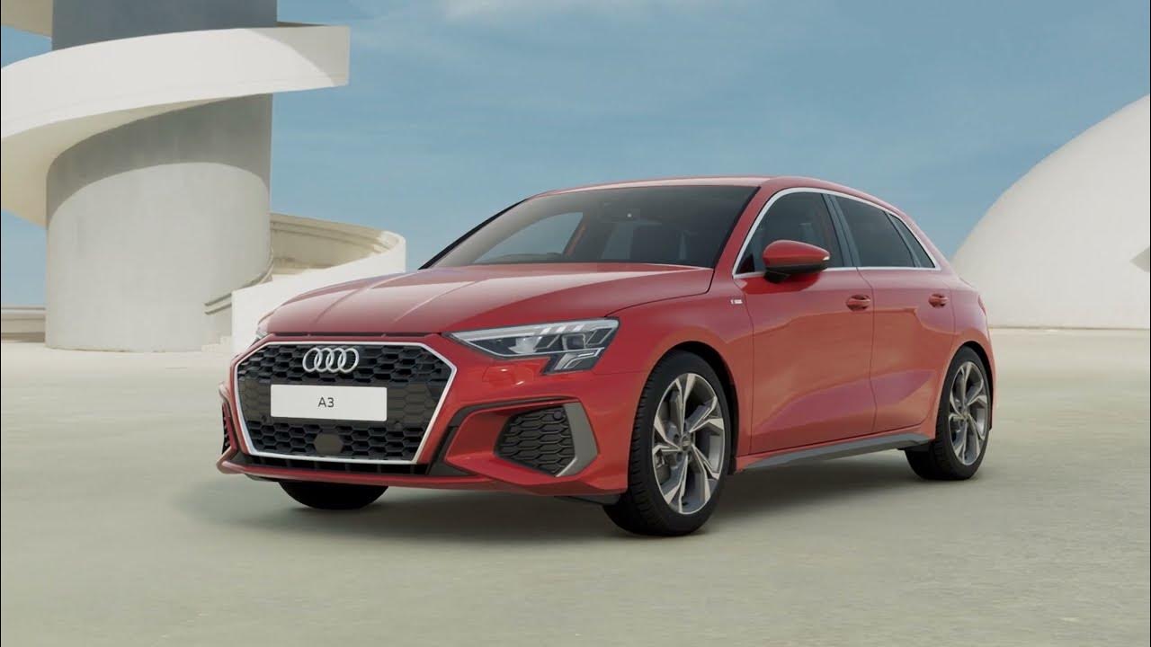 The Audi A3 Sportback In Red A Timeless Look - wp7rm90