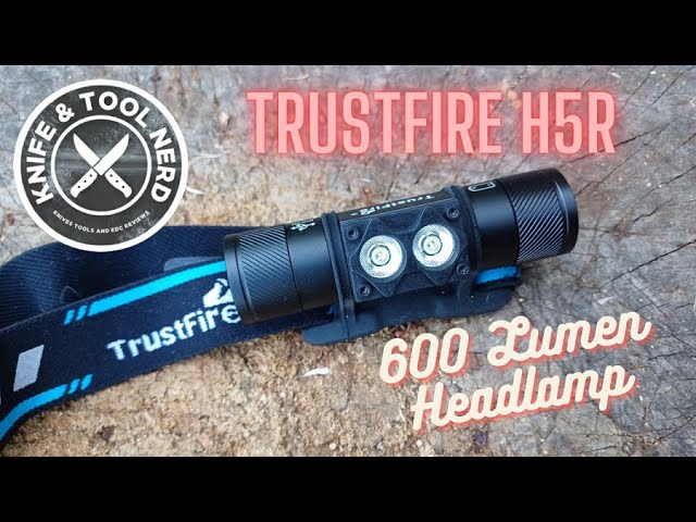 TrustFire MC12 Mini lampe frontale LED lampe de poche torche 1000