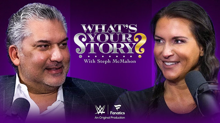 Nick Khan tells all on Roman Reigns, social media & more | What's Your Story? With Steph McMahon