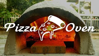 【ピザ窯の作り方】材料費5000円｜バランスボールと普通セメントで作る｜ドーム型のピザ窯