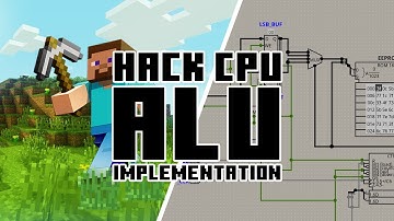 HackCPU Logisim ALU Implementation