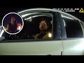 Woman on Drugs Freaks Out During Police Stop.
