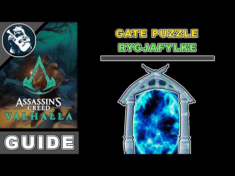 Gate Puzzle in Assassins Creed Valhalla Hallucination Challenge Puzzle - Rygjafylke Mysteries