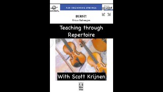 Burst, by Brian Balmages - Violin rehearsal and performance track