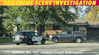 BREAKING NEWS: BCA Crime Scene Investigation In Bemidji, Minnesota