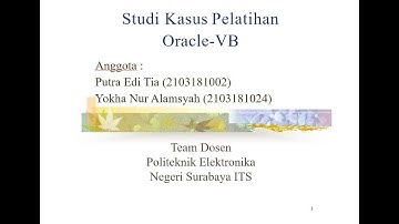 Studi Kasus Pelatihan Oracle - Praktikum Basis Data Lanjut 14