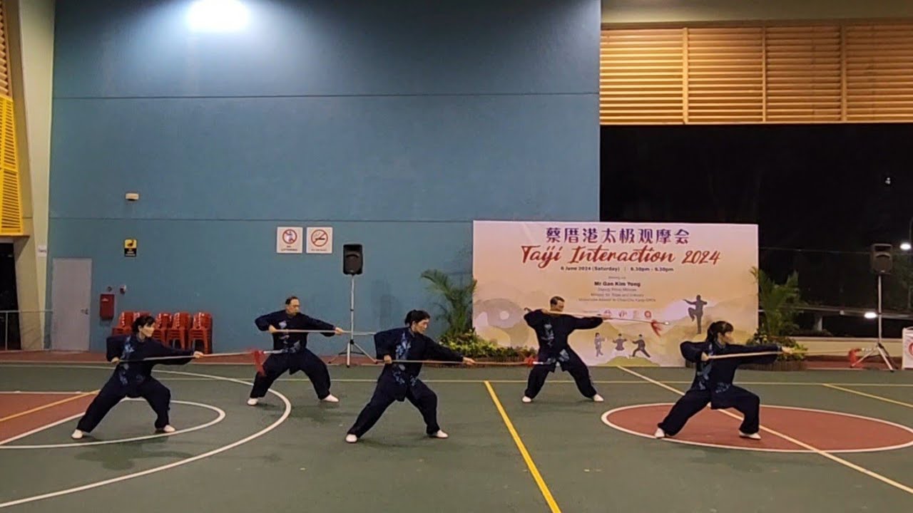 陈式太极枪 Chen Style Tai Chi Spear ~ 蔡厝港太极观摩会 8/6/2024 吴叶,房秀屏,陈珮琪,高泉前,高东宝 ...