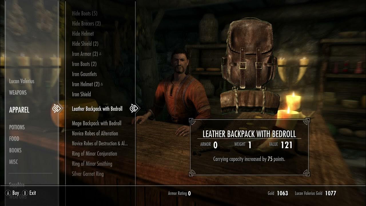 Leather Backpack With Bedroll YouTube