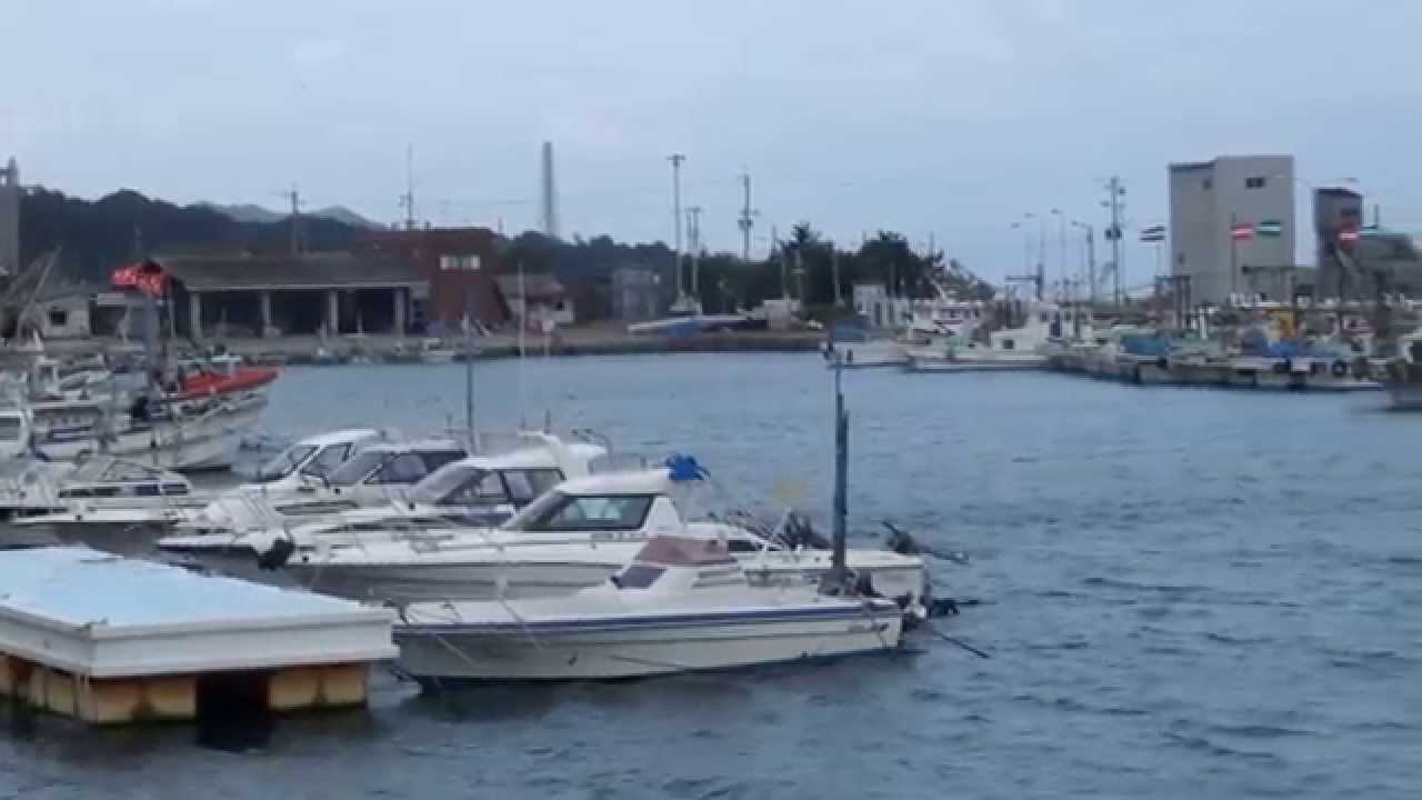 淡輪漁港風景 YouTube