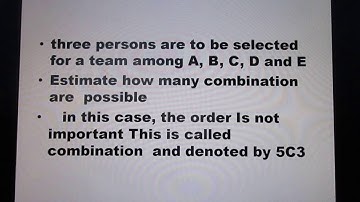 Permutation and combination in tamil