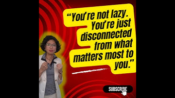 You’re not lazy. You’re misaligned. Align with your truth and feel the shift. #YouAreNotLazy