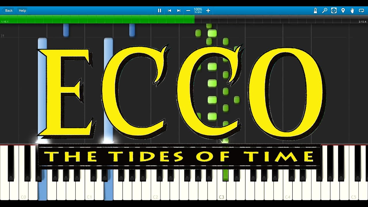 Ecco The Dolphin 2 Tides Of Time - Title Theme (Piano)