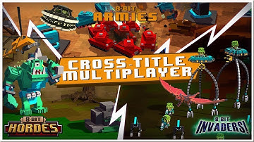 8-BIT RTS : Series - NEW Multiplayer Gameplay Trailer 2018 (PC, PS4 & XB1) HD
