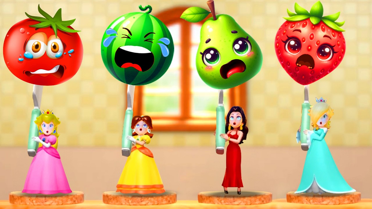 マリオパーティ ジャンボリー】4人プレイのプリンセスバトルミニゲーム