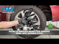 How to replace rear coil spring 20062011 honda civic
