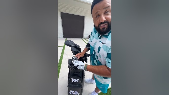 dj khaled golf bag