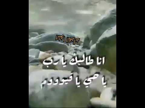 شيلة انا طالبك ياحي يا قيوم تثبت جميع الخلق على الدين والمله