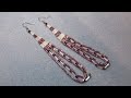 How to Make Brick Stitch Bugle Stack Earrings