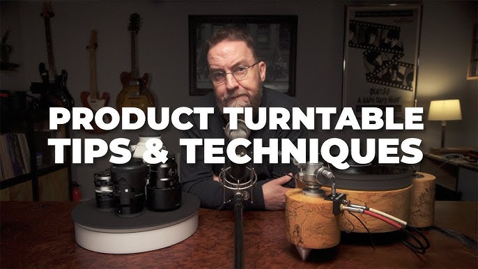 How to 360 Product Photography Using a Motorized Photography Turntable 