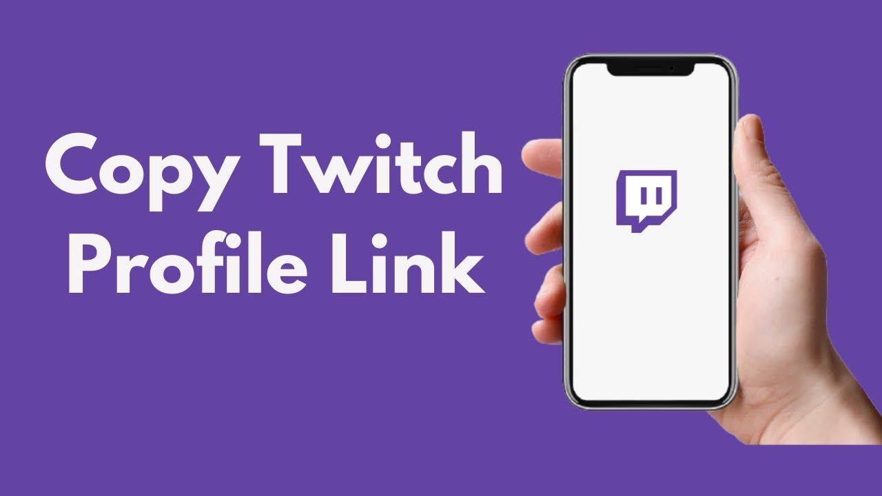 How To Copy Twitch Profile Link 21 Copy And Share Twitch Profile Youtube