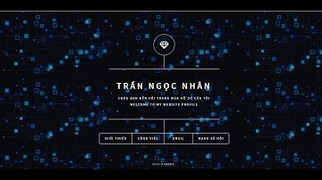 Share Code HTLM Giới Thiệu Bản Thân Baoo Đẹp