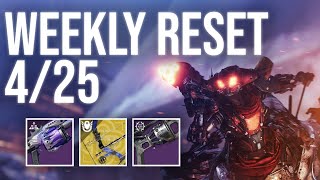 Destiny 2: Weekly Reset breakdown for 4/25 (Iron Banner, Mayhem, Eververse and more)