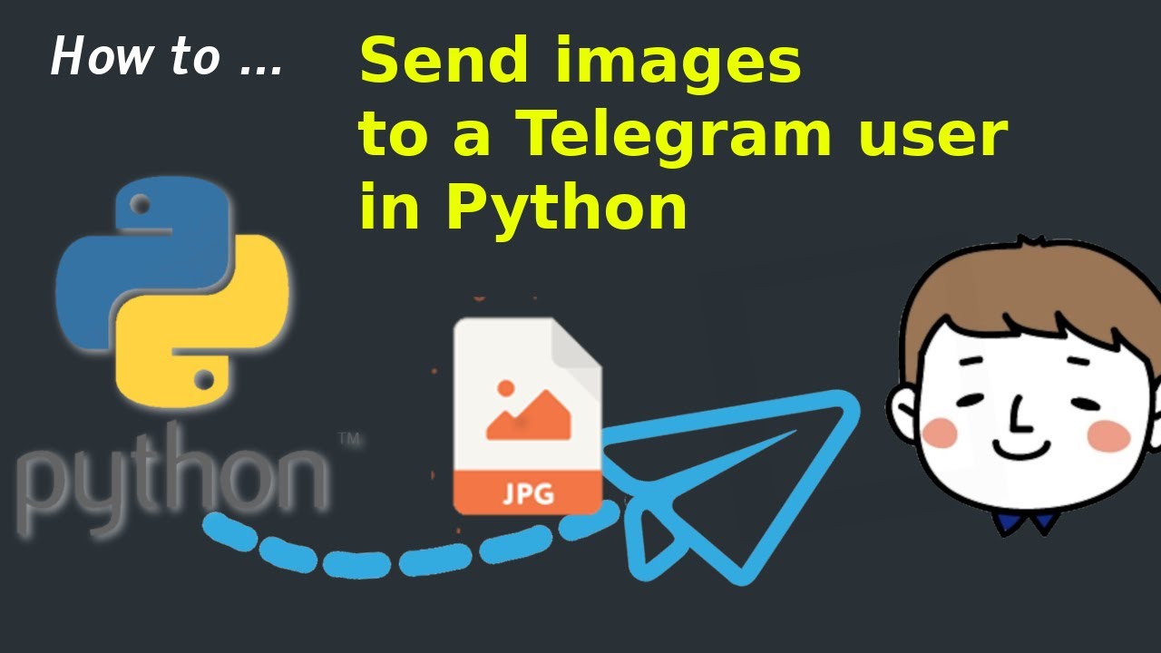 How to send an image to a Telegram user in Python - YouTube