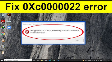 How to fix error 0xc0000022 on windows 10
