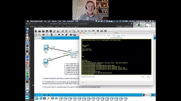 CCNA - SRWE - Module 10 - Access Control 802.1x (DOT1x)