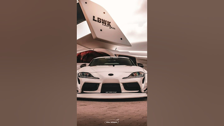 Toyota Supra MK5 LBWK Targa by Budda