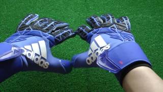 adidas goalkeeper gloves blue