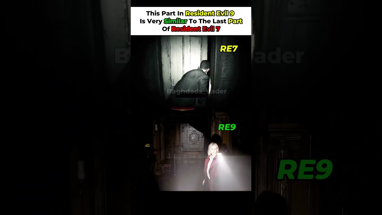 Re9 has elements from all the past games