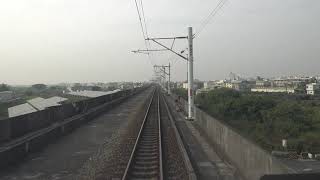 2019.12.20 台鐵 136次 TEMU2000普悠瑪號 山線 南港-枋寮 首班車 潮州=枋寮段電氣化通車 6倍速度 縮時攝影 路程景 本務 TED2003 TED2004編組