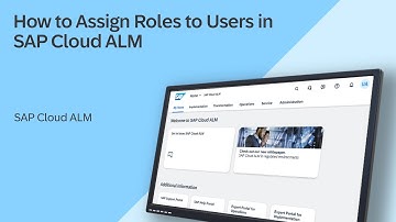 How to Assign Roles to Users in SAP Cloud ALM