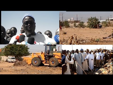 Cleaning Day à Touba: Cheikh Abdou Baly mobilise ses troupes et nettoie la Gare Routiere.