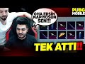 ERSİN YEKİN AWM YE TEK ATMA TAKTİĞİNİ GÖSTERİYOR! PUBG Mobile