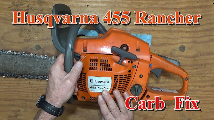 Husqvarna 455 Rancher Chainsaw wont start.  "Easy to follow step by step diagnostics"  Carb issue
