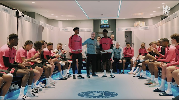 Maresca Dressing Room Talk | Men's First Team Induction for Academy Graduates Ty & Josh 👏 Chelsea FC