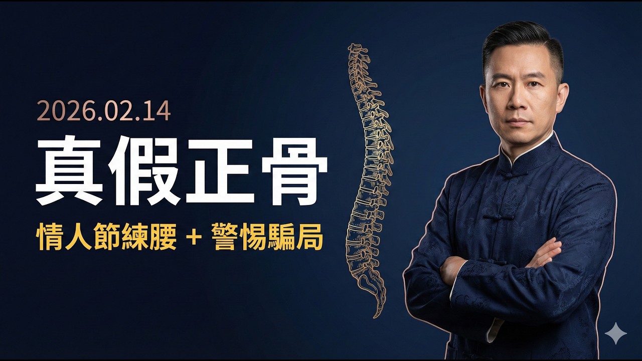 【直播回放】強腰固腎小炼形 & 正视“祖傳正骨”等常见商业噱头， [2026.02.14]